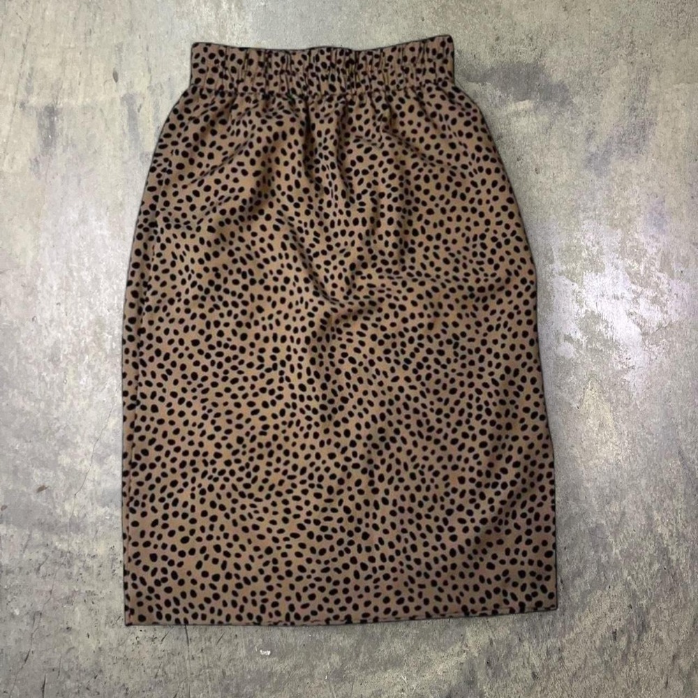 j.Crew animal print skirt – XXS Chic pencil skirt